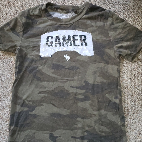 5/6 Abercrombie kids sequin shirt